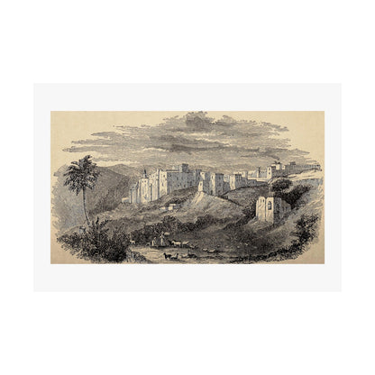 Bethlehem 1872 Matte Horizontal Posters