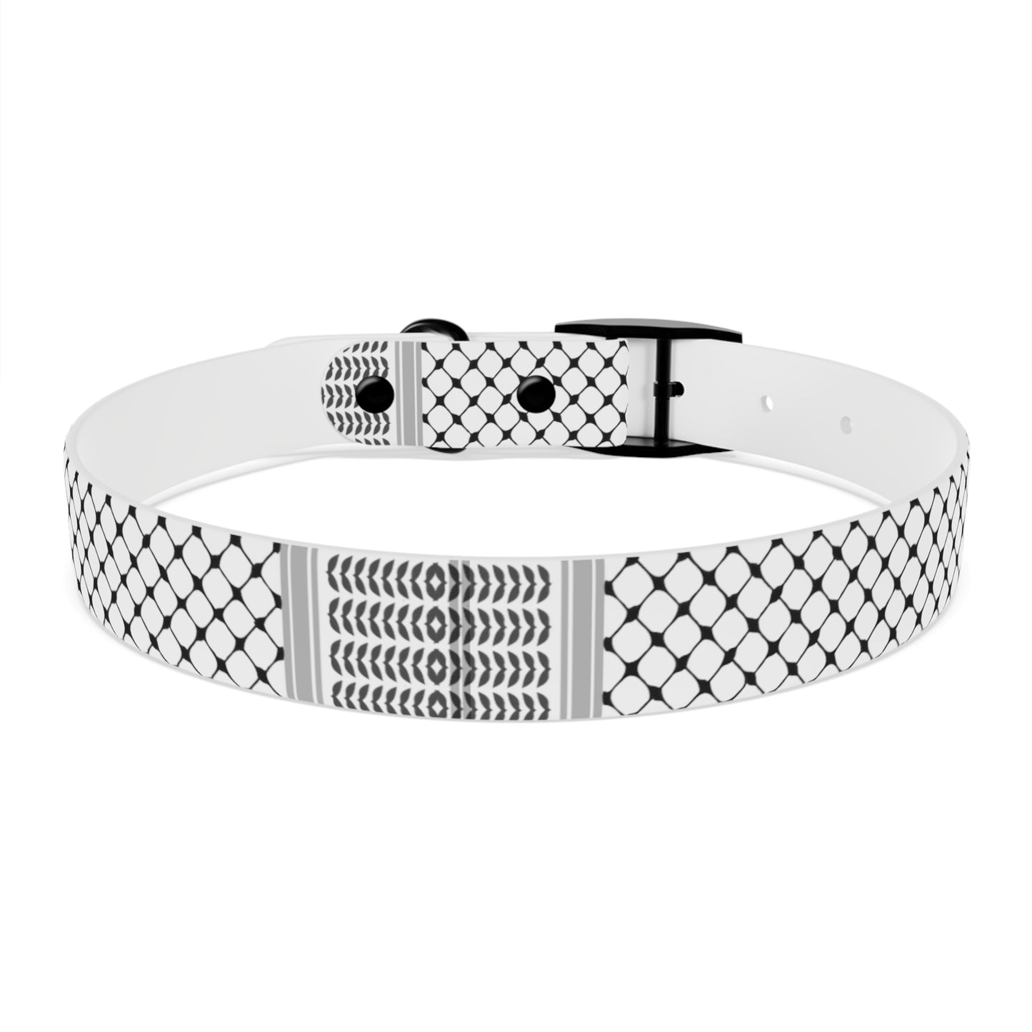 Dog Collar keffiyeh Print