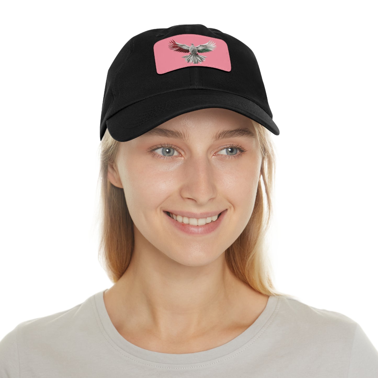 Dad Hat with Leather Patch, Unisex, free bird, Palestine, Resist, Arabic, Support the Cause in Style, Keffiyeh, Resistance, Free Palestine