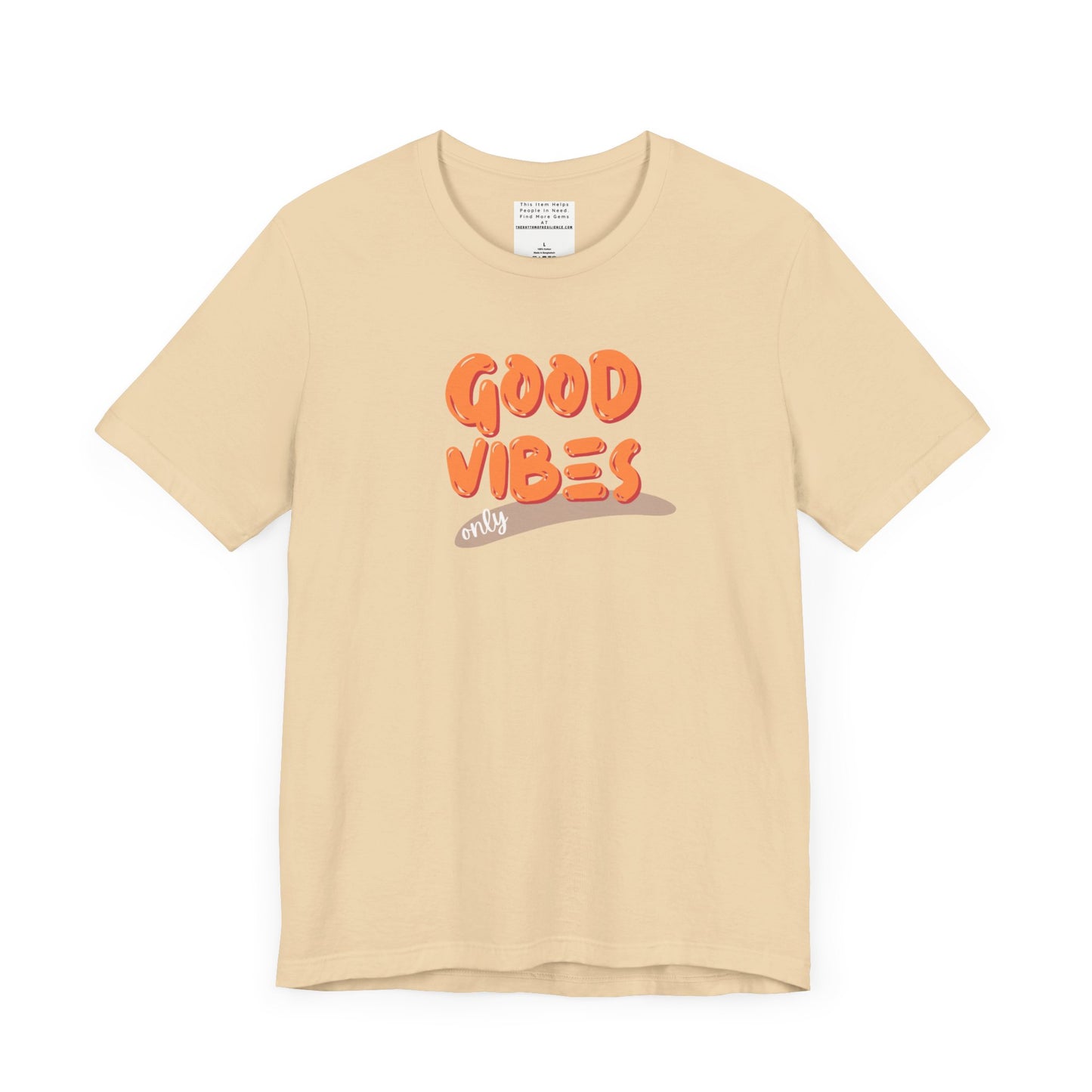 good vibes Unisex Jersey Short Sleeve Tee-mental health awareness month