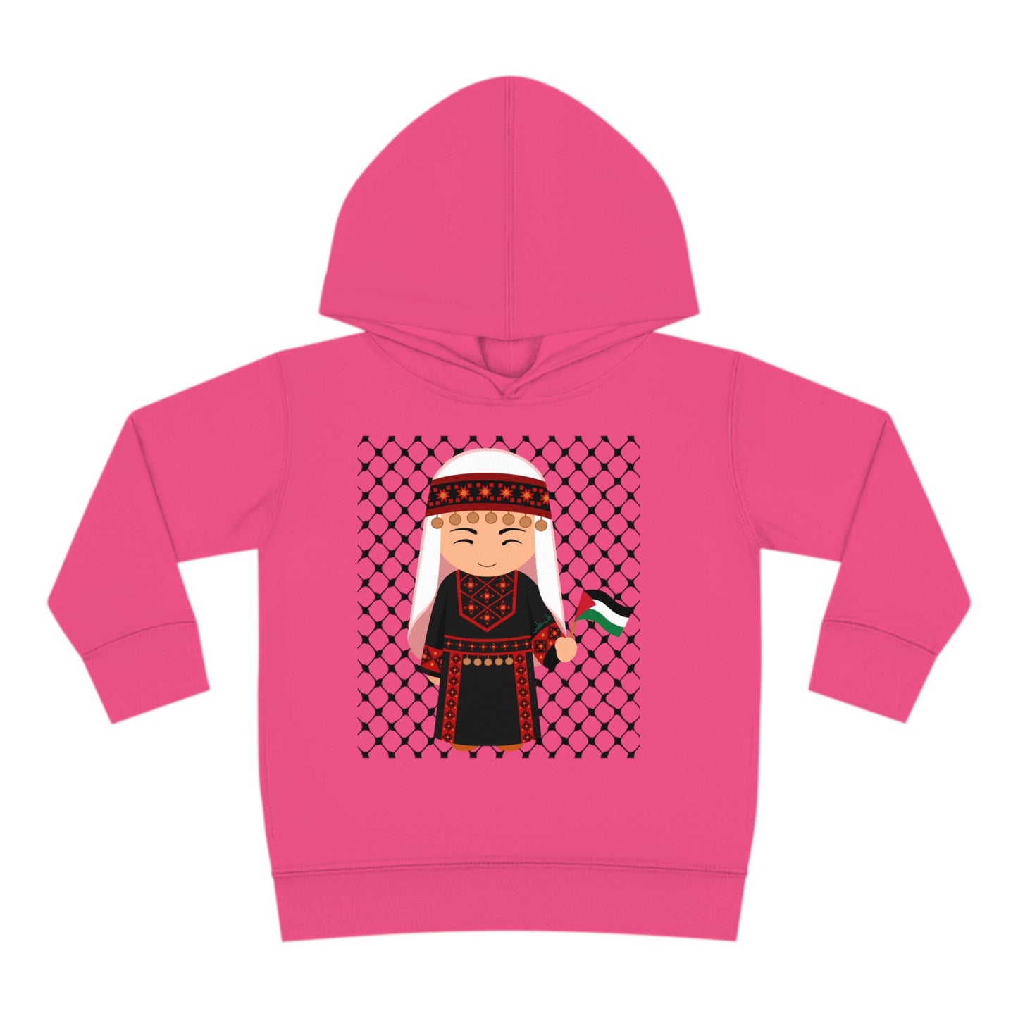 Palestine Toddler Pullover Fleece Hoodie