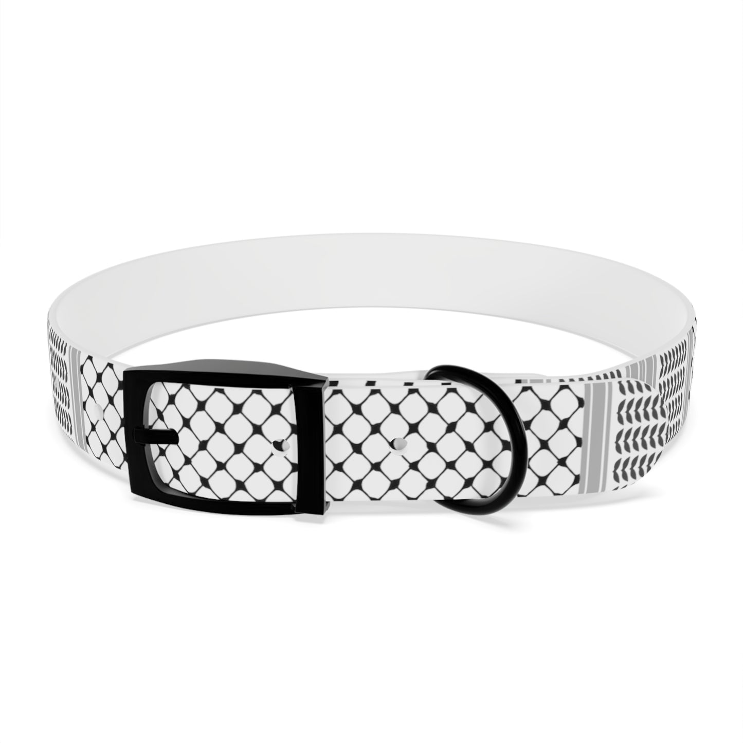 Dog Collar keffiyeh Print