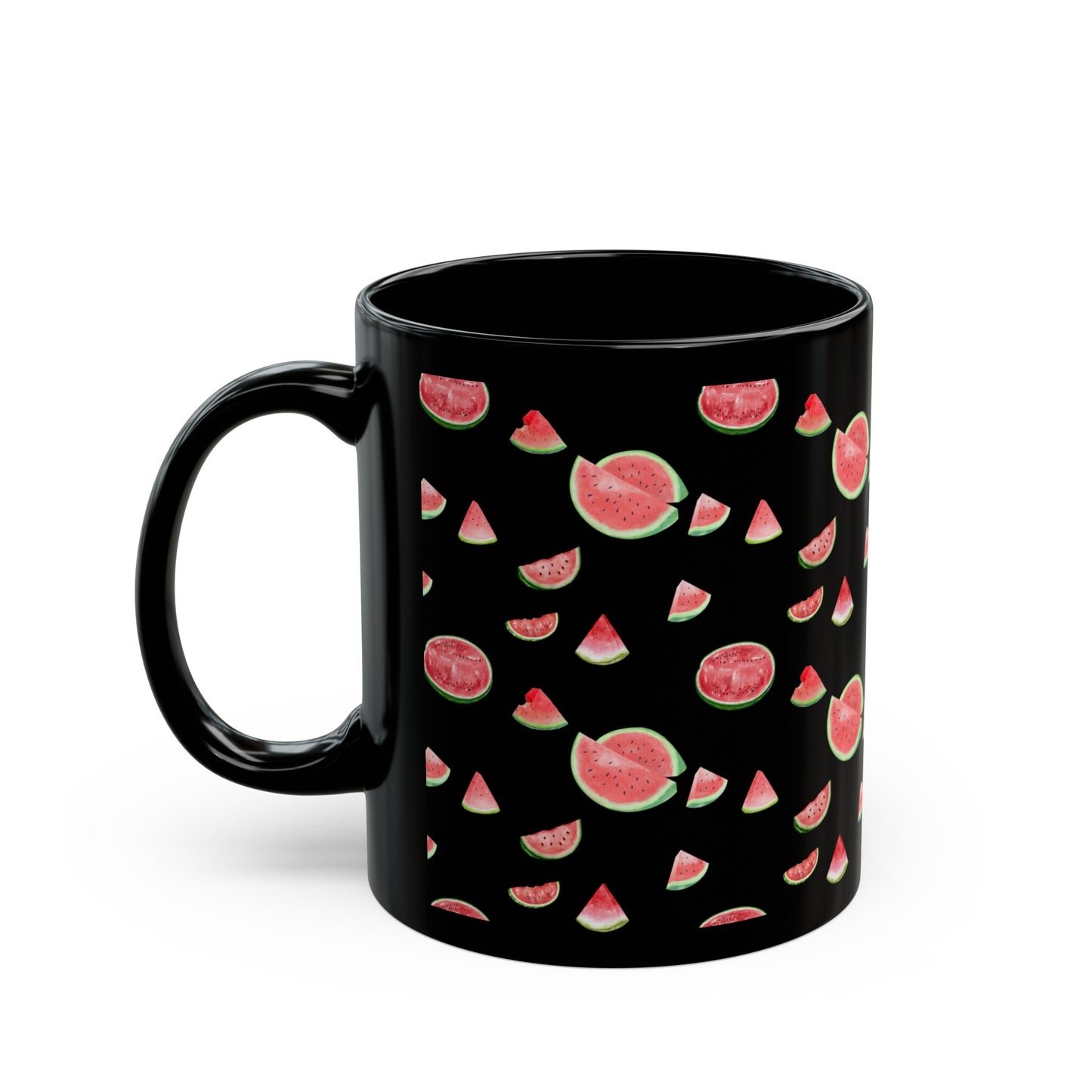 Black watermelon Mug (11oz, 15oz)