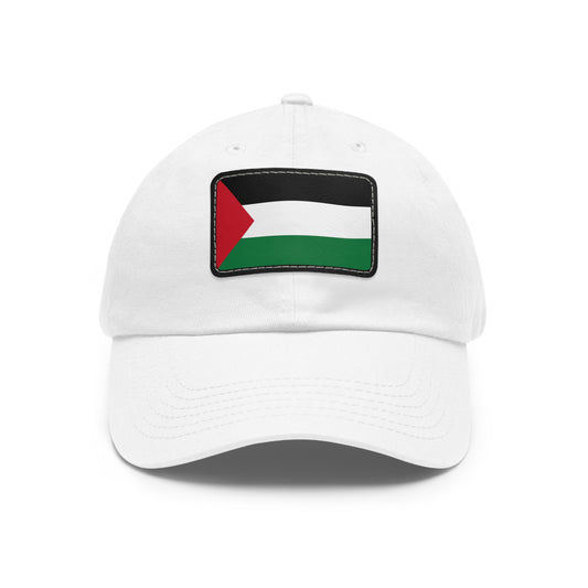 Leather Patch, Unisex  HAT , free bird, Palestine Flag