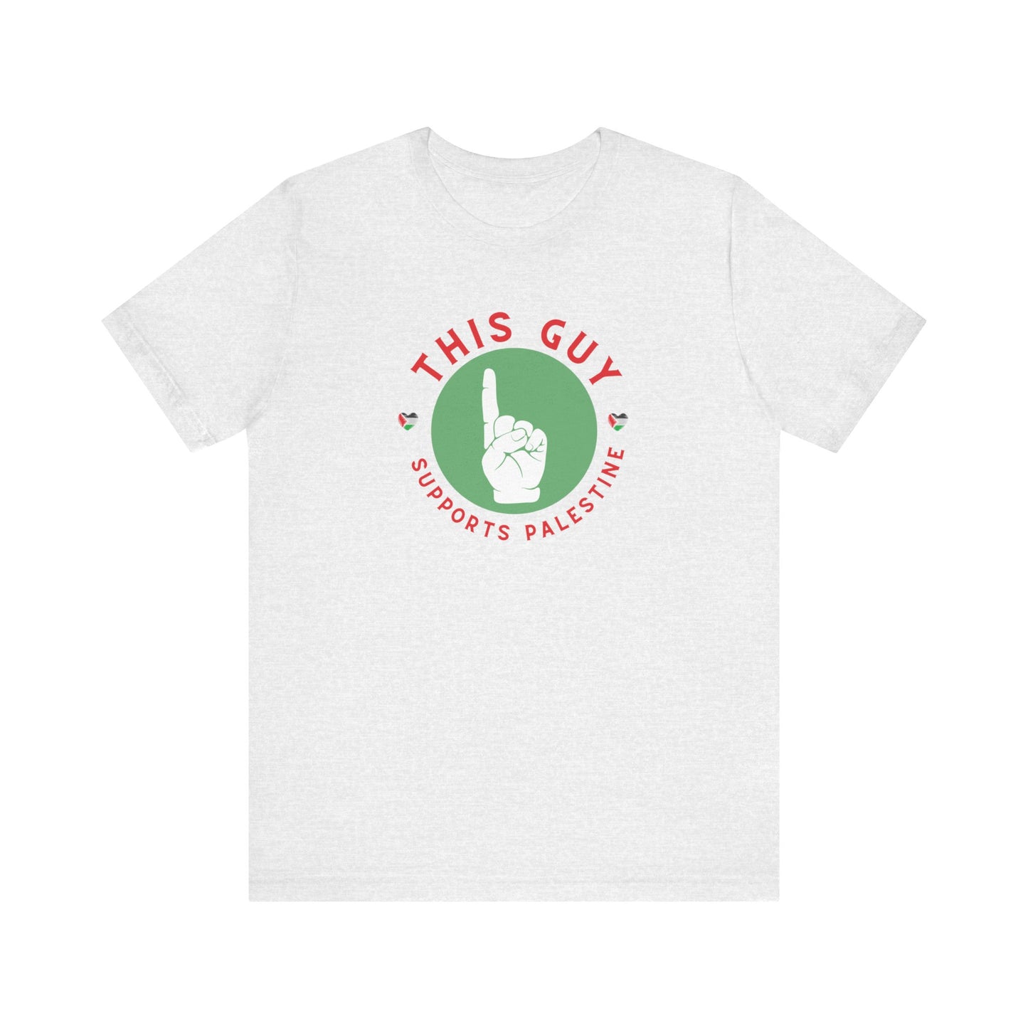 This Guy supports Palestine Unisex Jersey Short Sleeve Tee