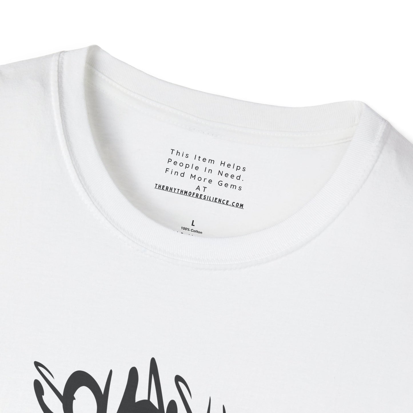 Squash The Stigma. Mental Health Awareness Unisex Softstyle T-Shirt