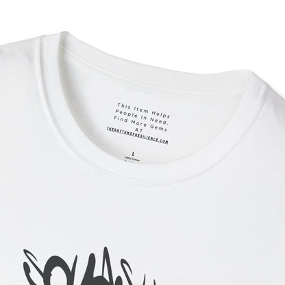 Squash The Stigma. Mental Health Awareness Unisex Softstyle T-Shirt