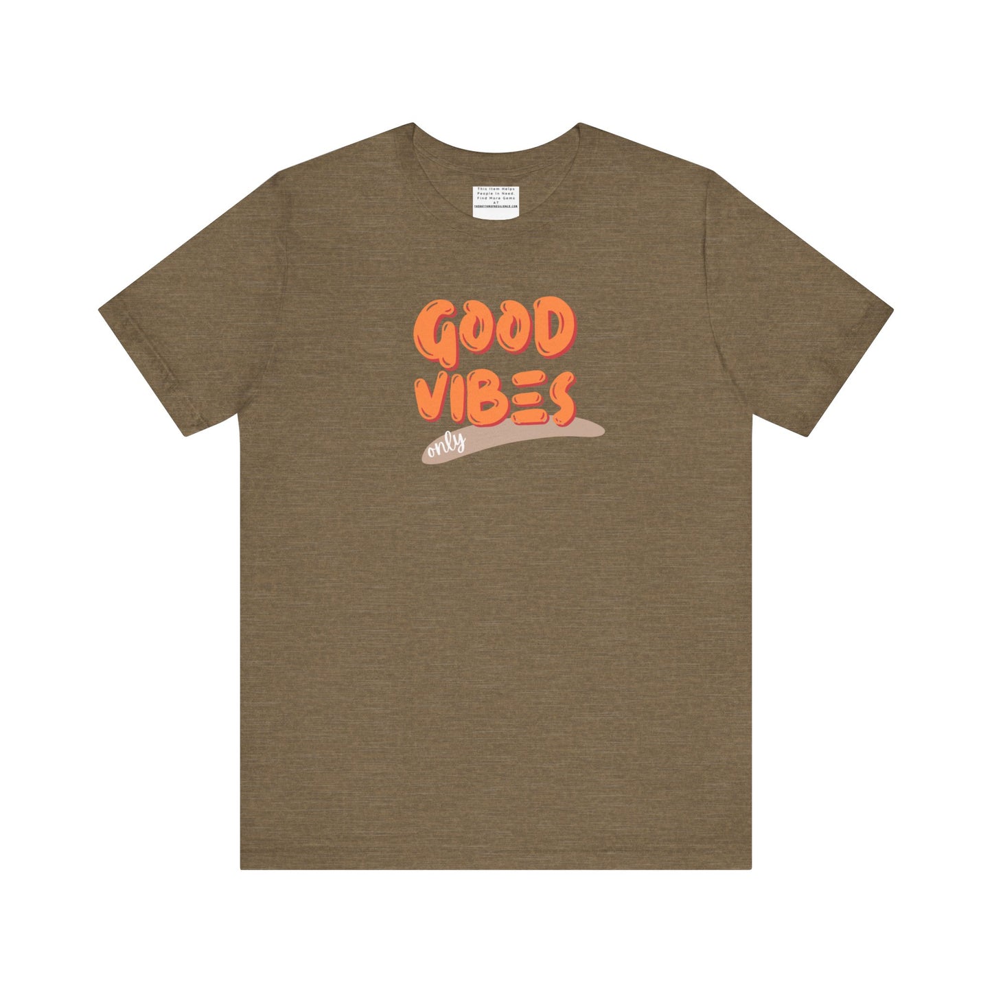 good vibes Unisex Jersey Short Sleeve Tee-mental health awareness month