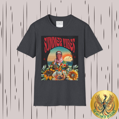 Summer vibes  Unisex Softstyle T-Shirt