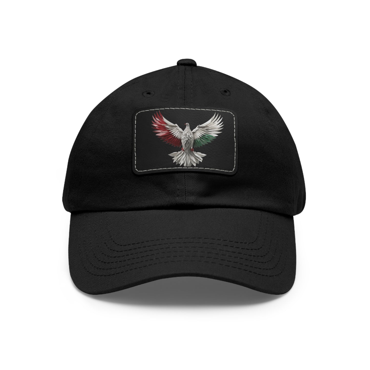 Dad Hat with Leather Patch, Unisex, free bird, Palestine, Resist, Arabic, Support the Cause in Style, Keffiyeh, Resistance, Free Palestine