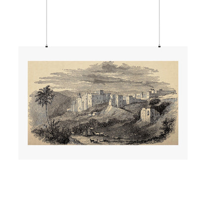 Bethlehem 1872 Matte Horizontal Posters