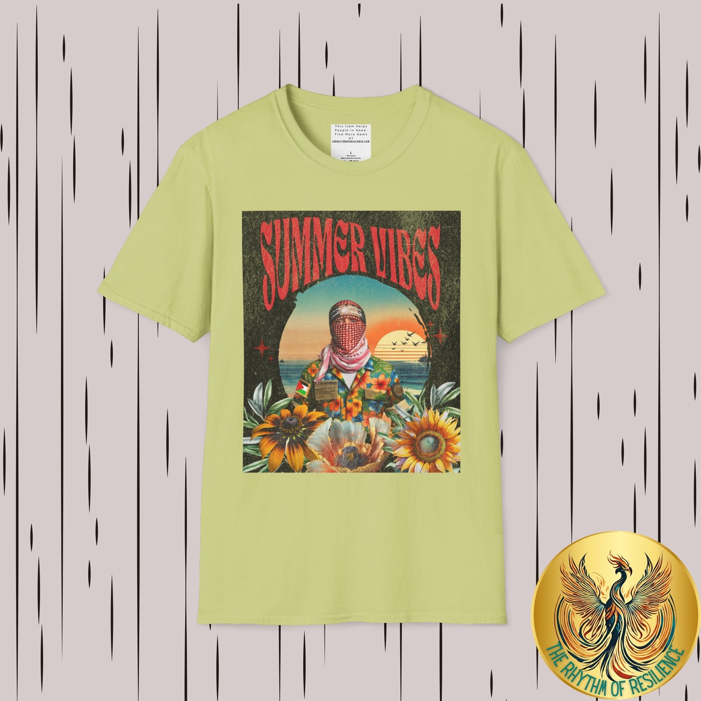 Summer vibes  Unisex Softstyle T-Shirt
