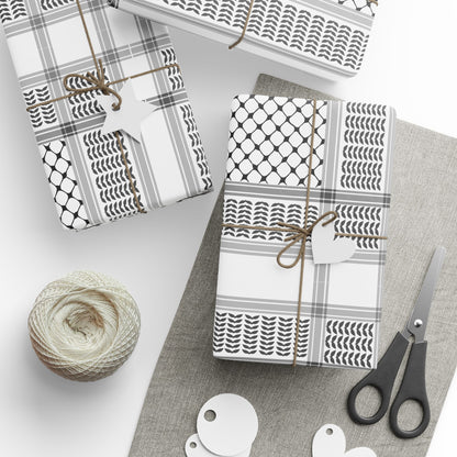 Wrapping Papers, Ramadan gift, Eid gift, holiday gift, Arabic, keffiyeh print, middle east