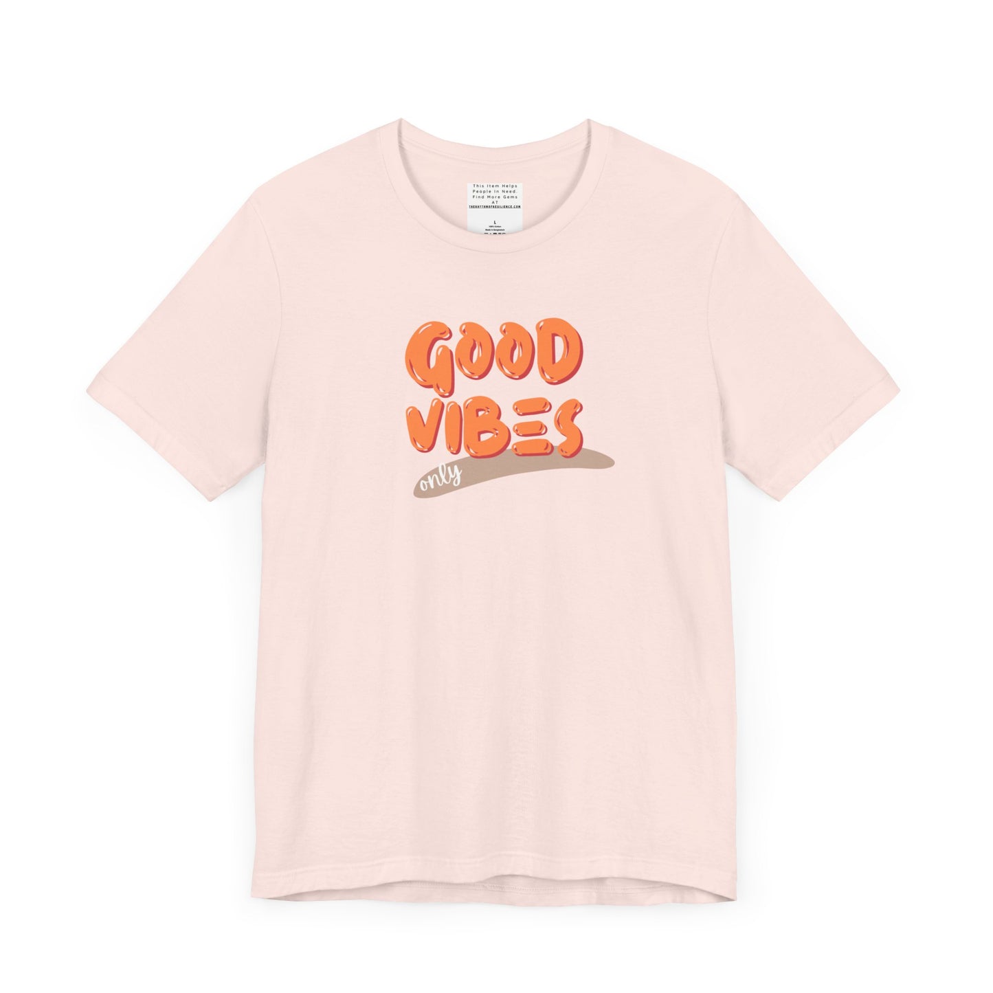 good vibes Unisex Jersey Short Sleeve Tee-mental health awareness month