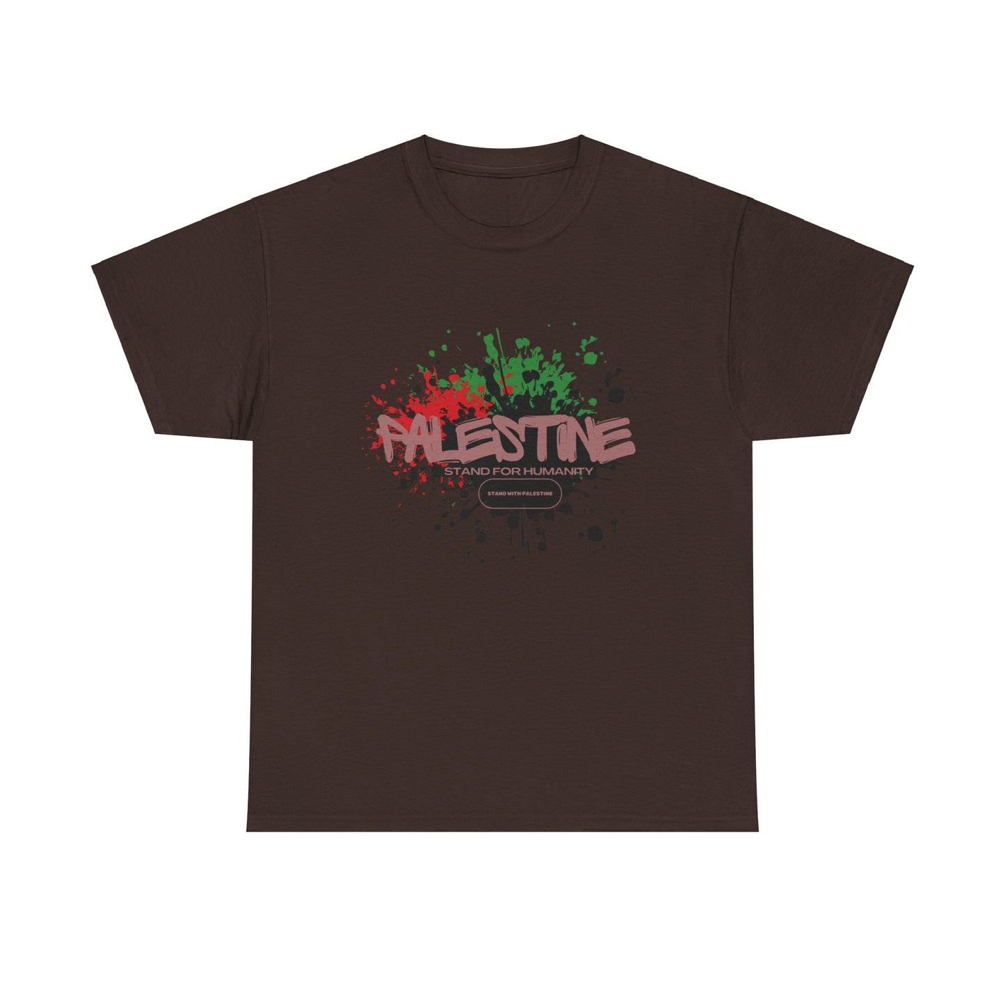 Unisex  Palestine Spring Splatter Heavy Cotton Tee