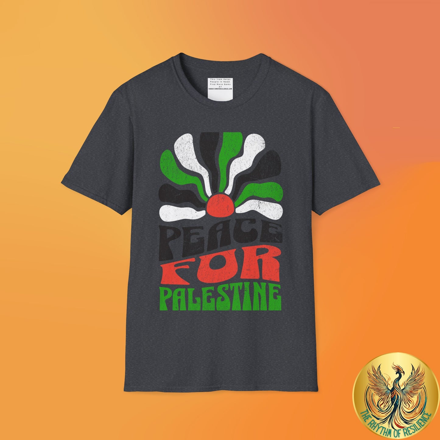 Peace for Palestine Unisex Softstyle T-Shirt