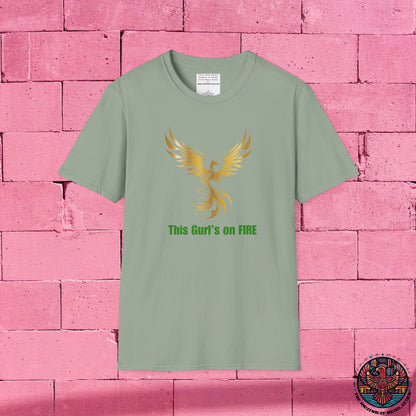 This Gurls on fire unisex Softstyle T-Shirt