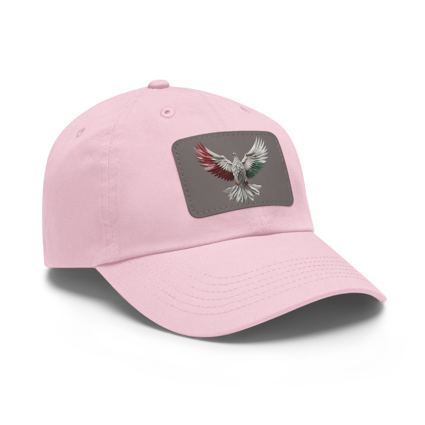 Dad Hat with Leather Patch, Unisex, free bird, Palestine, Resist, Arabic, Support the Cause in Style, Keffiyeh, Resistance, Free Palestine
