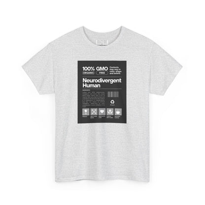Neurodivergent Human Unisex Heavy Cotton Tee