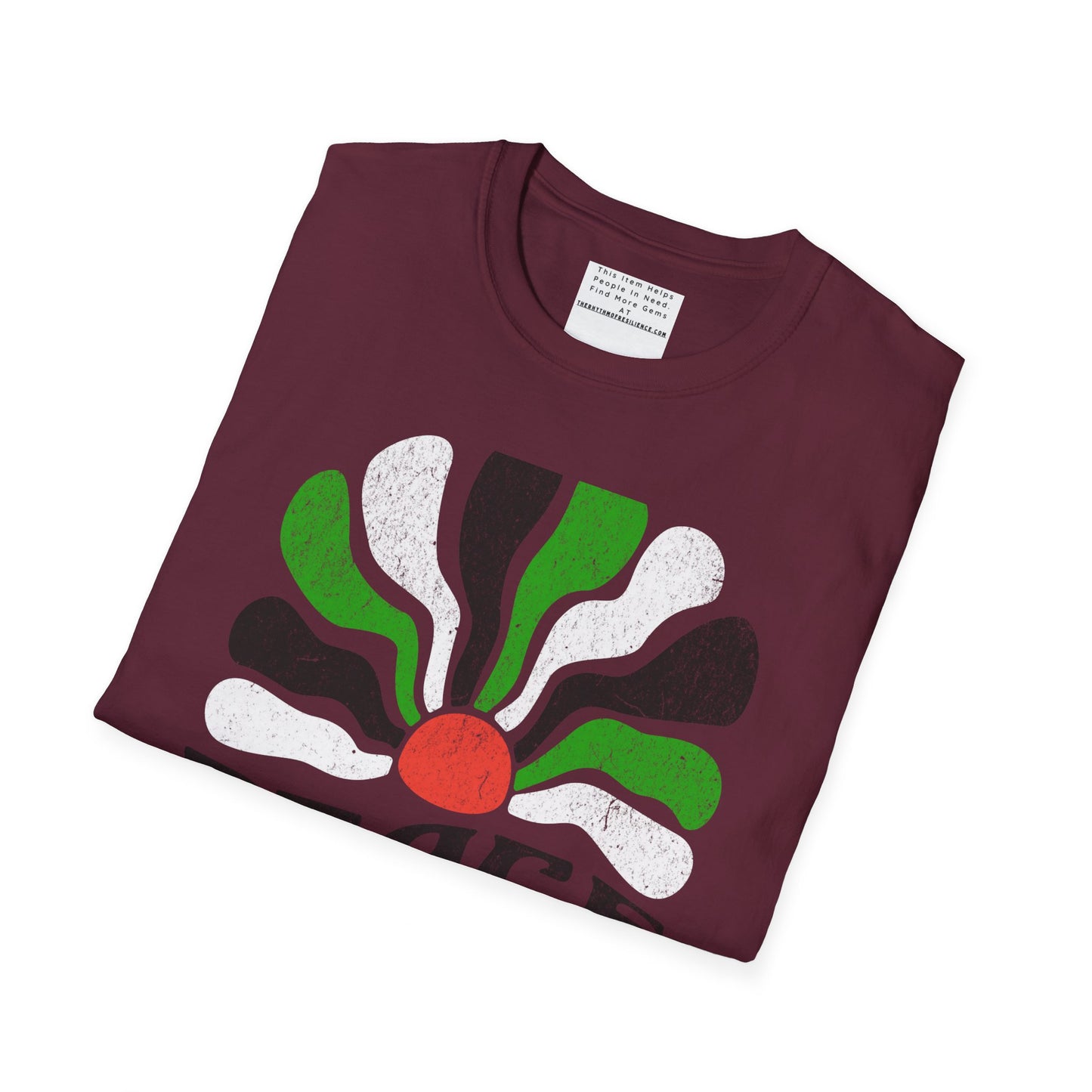 Peace for Palestine Unisex Softstyle T-Shirt