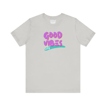 good vibes Unisex Jersey Short Sleeve Tee-mental health awareness month