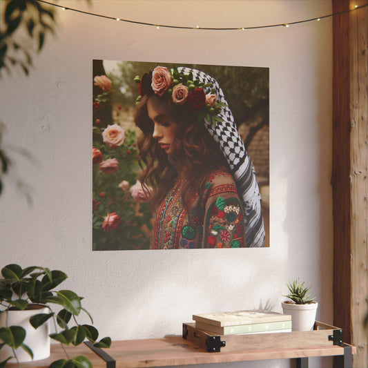 2 of 3   Giclée Print Canvas set of rose girlv
