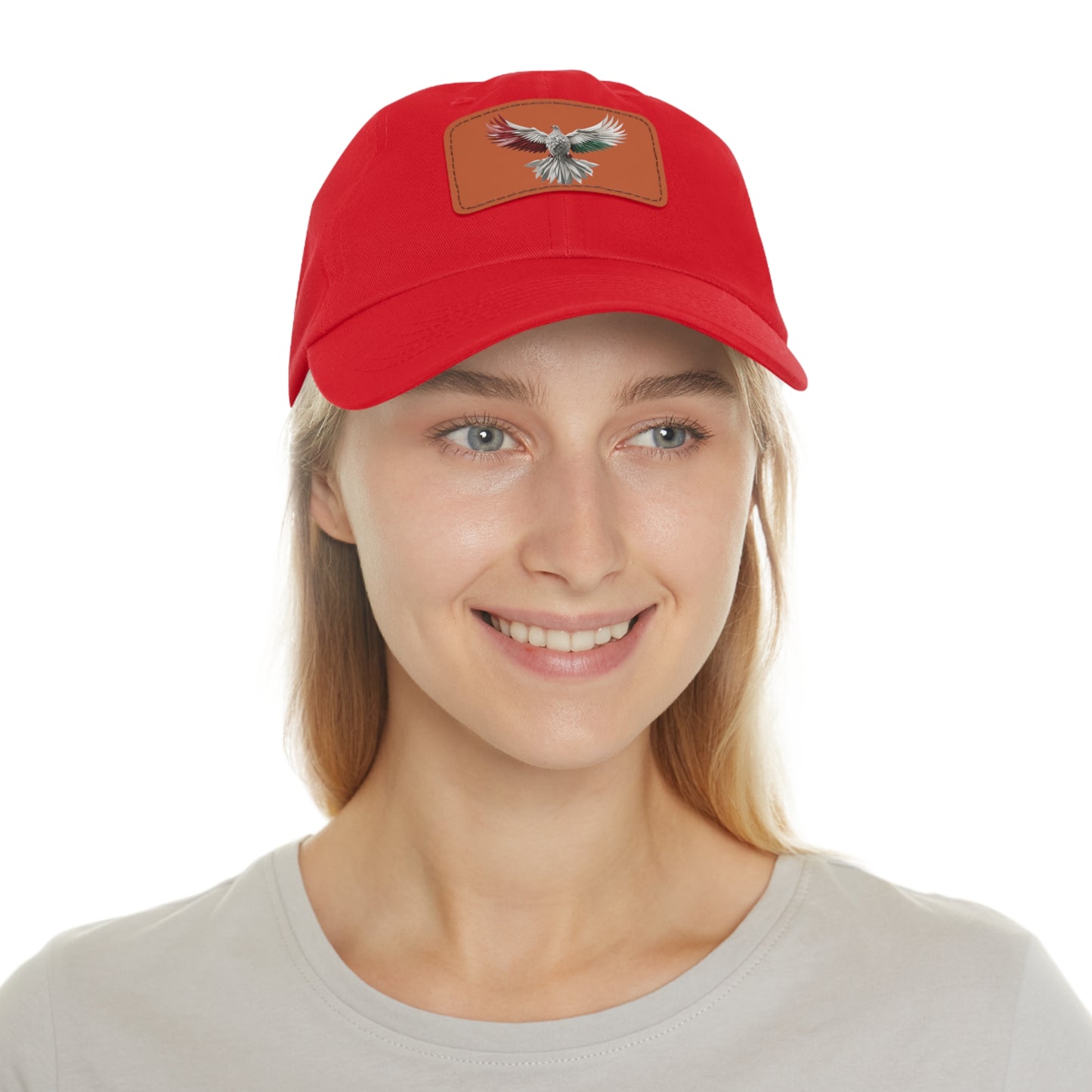 Dad Hat with Leather Patch, Unisex, free bird, Palestine, Resist, Arabic, Support the Cause in Style, Keffiyeh, Resistance, Free Palestine