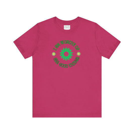 I AM Worthy u nisex Jersey Short Sleeve Tee-mental health awareness month