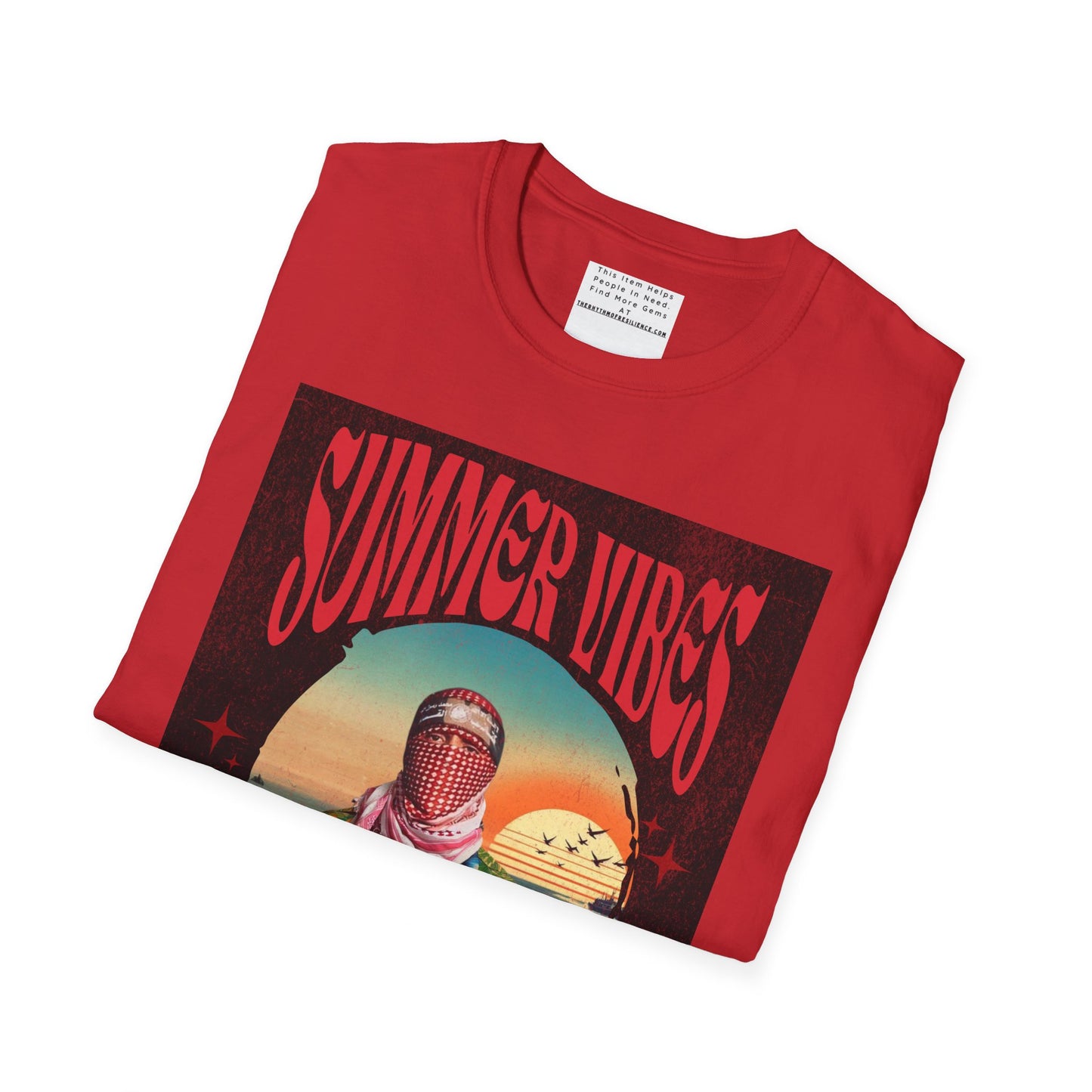 Summer vibes  Unisex Softstyle T-Shirt