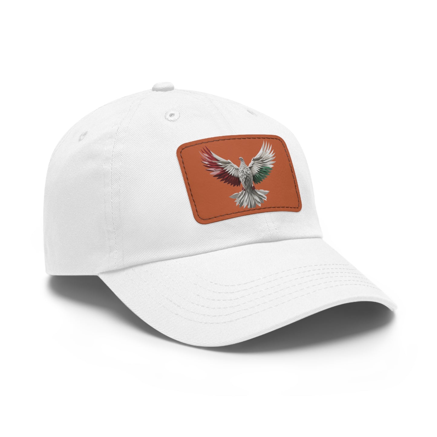Dad Hat with Leather Patch, Unisex, free bird, Palestine, Resist, Arabic, Support the Cause in Style, Keffiyeh, Resistance, Free Palestine
