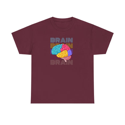 Brain Unisex Heavy Cotton Tee