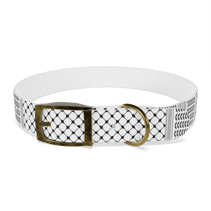 Dog Collar keffiyeh Print