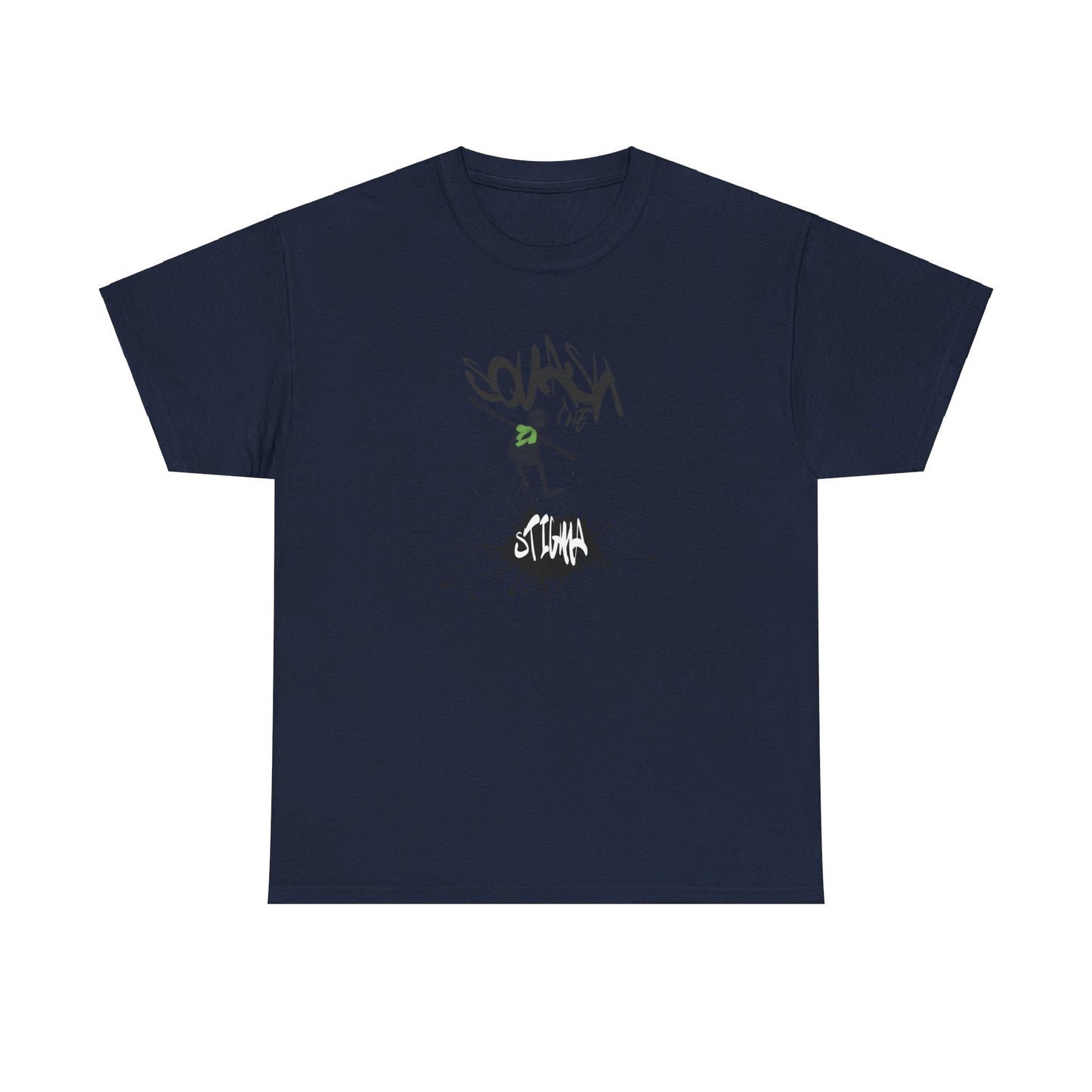 squash the stigma Unisex Heavy Cotton Tee