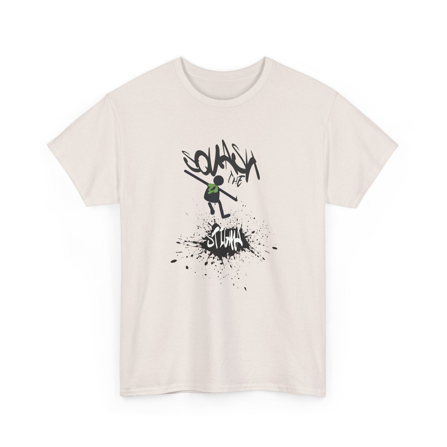 squash the stigma Unisex Heavy Cotton Tee