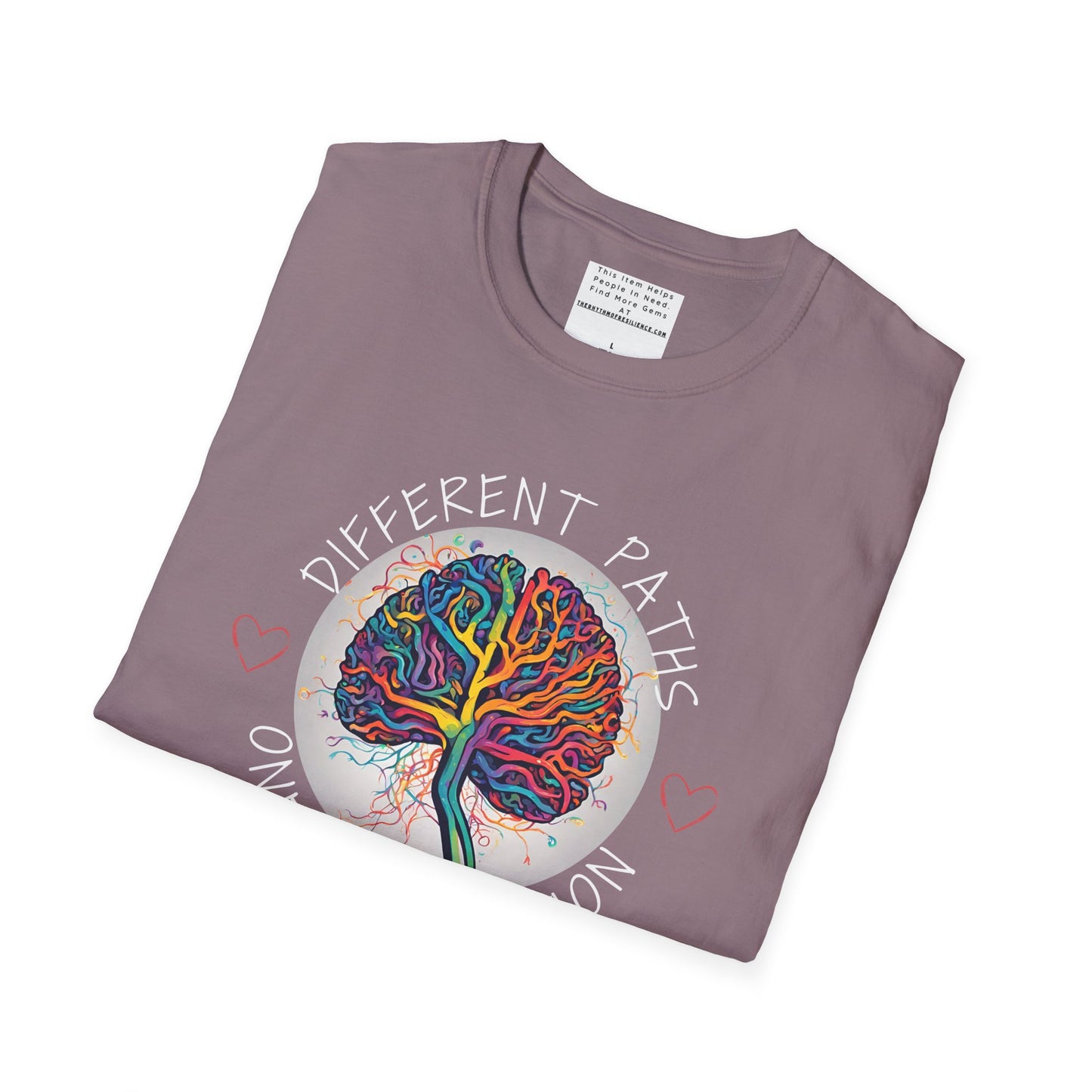 Divergent Routes, Shared Destination Unisex Softstyle T-Shirt