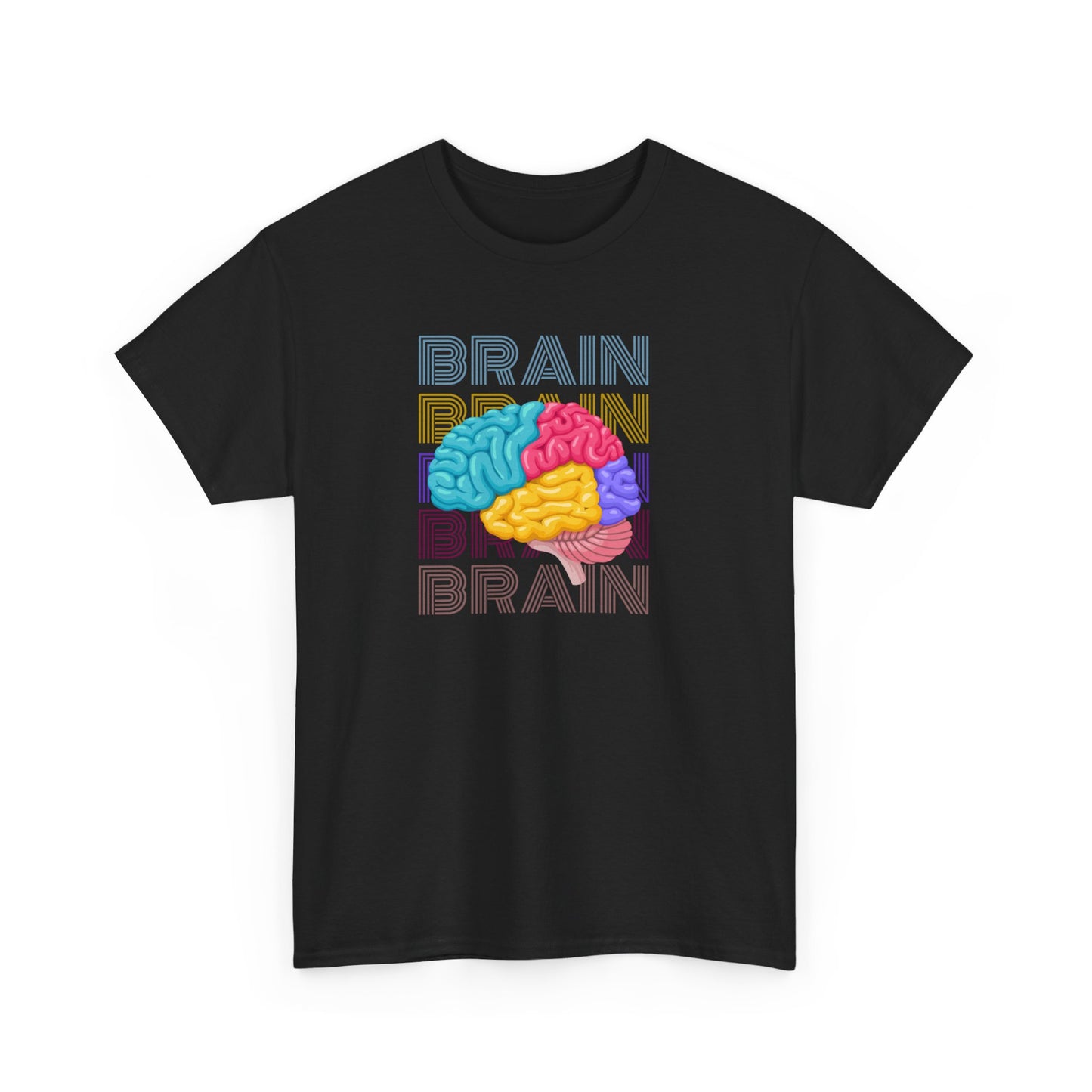 Brain Unisex Heavy Cotton Tee