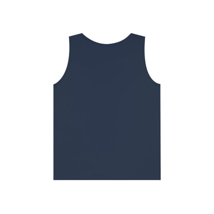 Squash The Stigma. Mental Health Awareness Unisex Heavy Cotton Tank Top