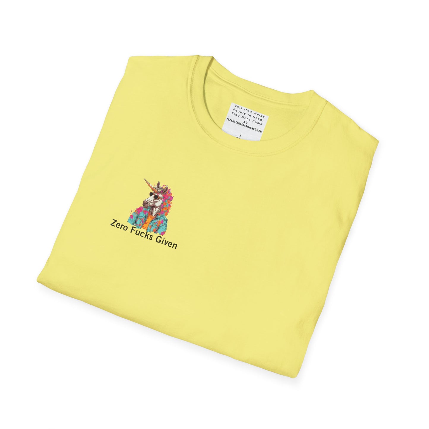 Zero Fs Given Unisex Softstyle T-Shirt