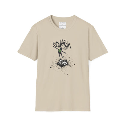 Squash The Stigma. Mental Health Awareness Unisex Softstyle T-Shirt