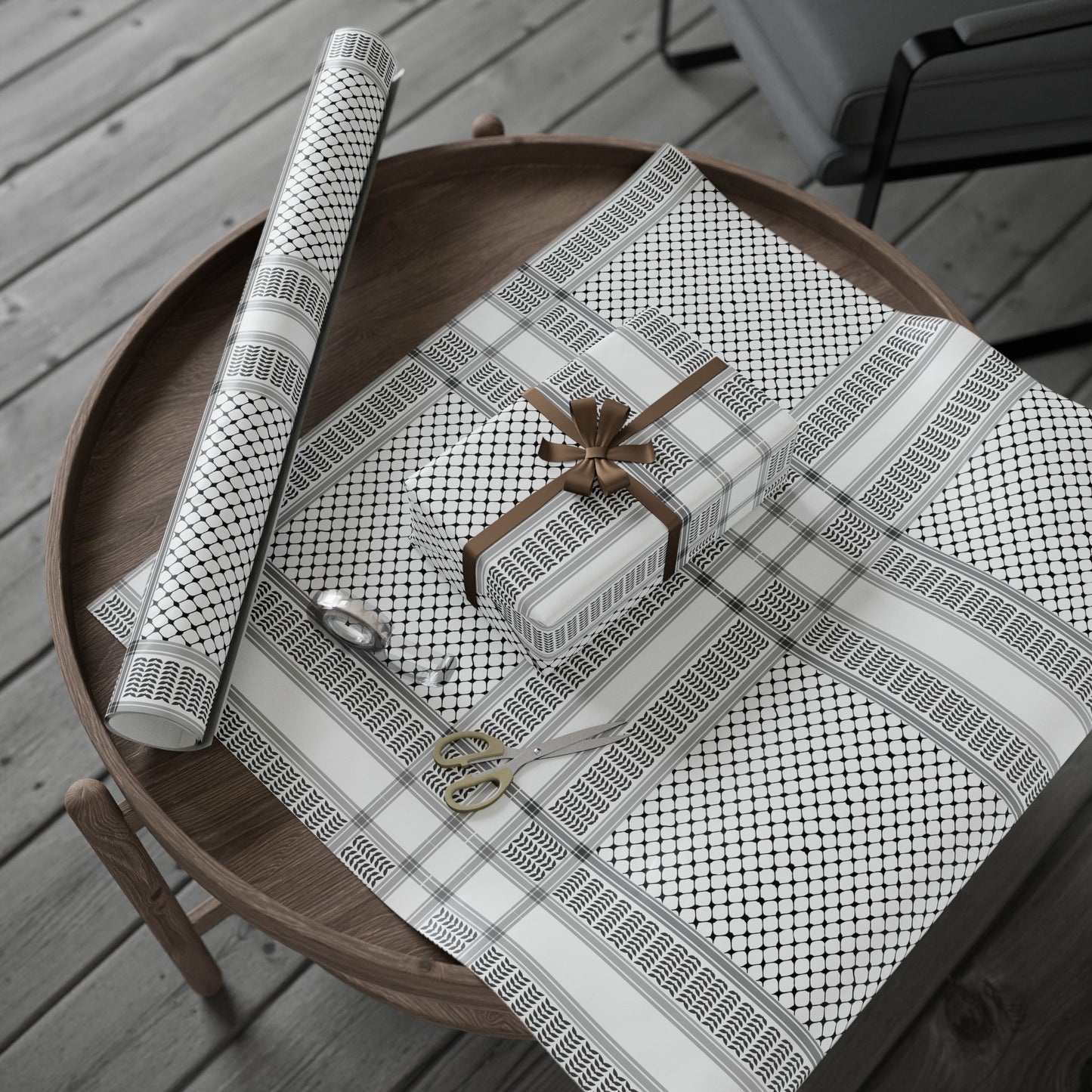 Wrapping Papers, Ramadan gift, Eid gift, holiday gift, Arabic, keffiyeh print, middle east