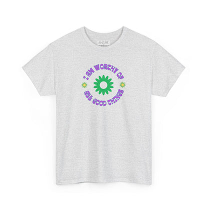 I AM WORTHY Unisex Heavy Cotton Tee