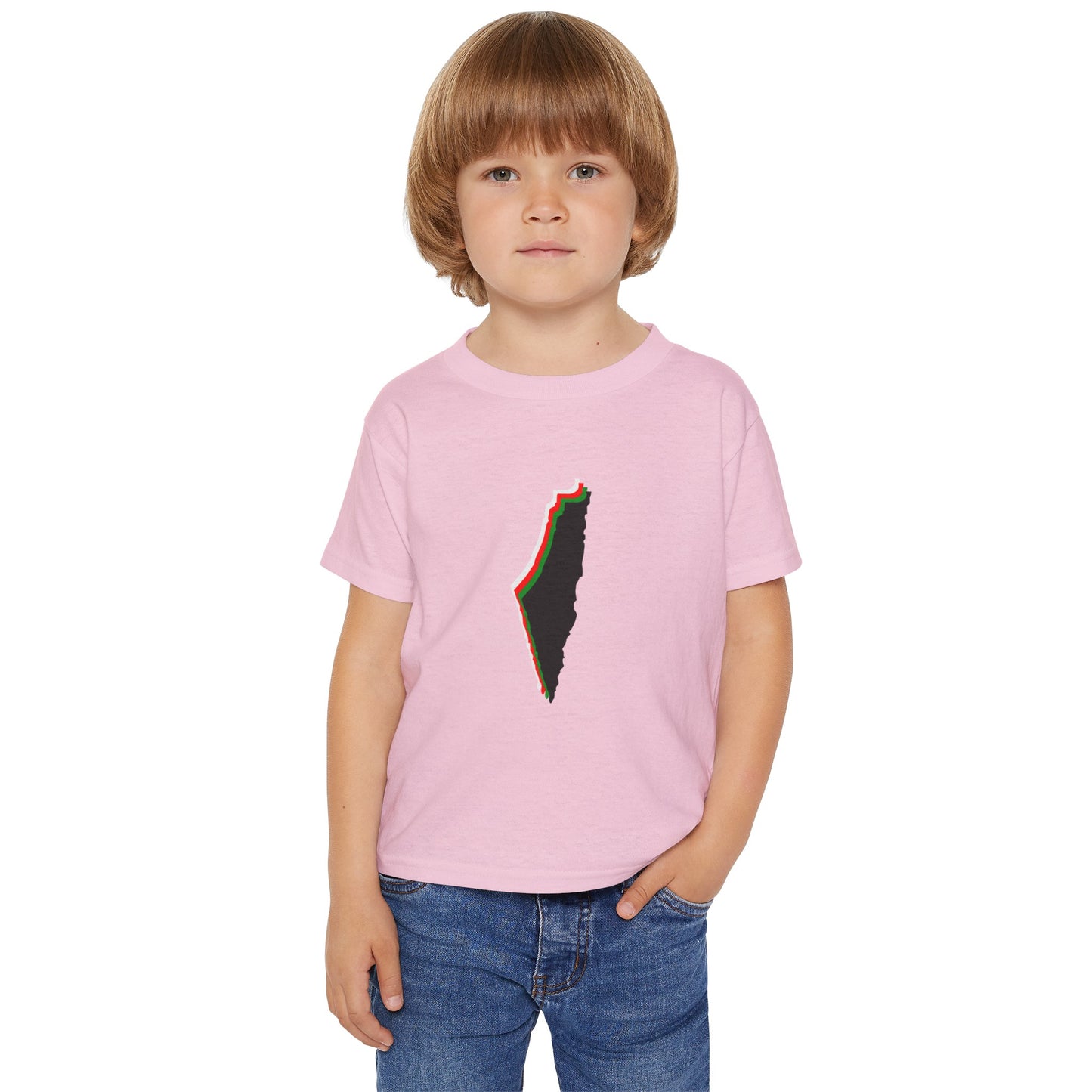 Palestine Map Heavy Cotton™ Toddler T-shirt 2T-6T
