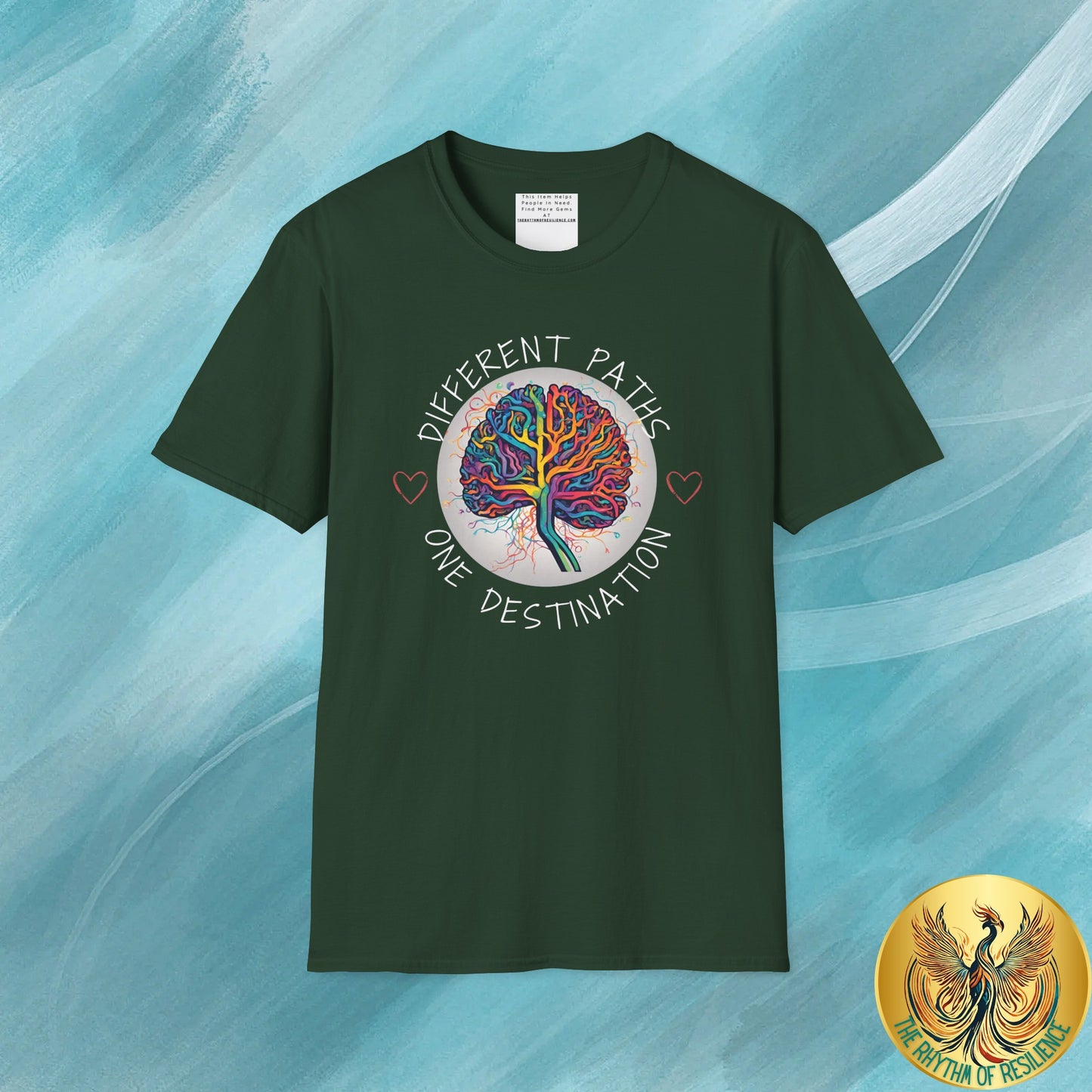 Divergent Routes, Shared Destination Unisex Softstyle T-Shirt
