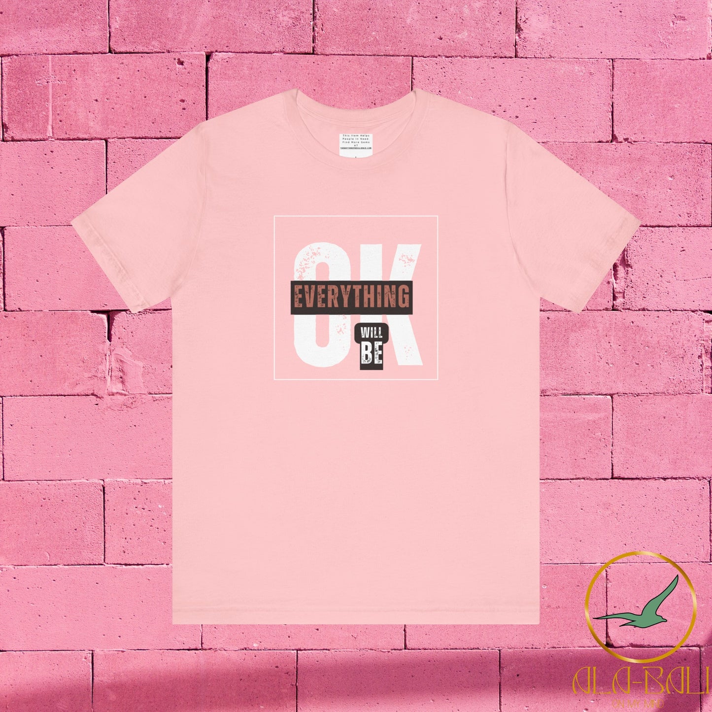 Everything will be ok Unisex Jersey Short Sleeve Tee-mental health awareness month