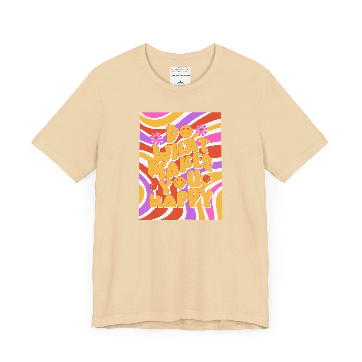 Do What Makes you happy Unisex Jersey Short Sleeve Tee-mental health awareness month