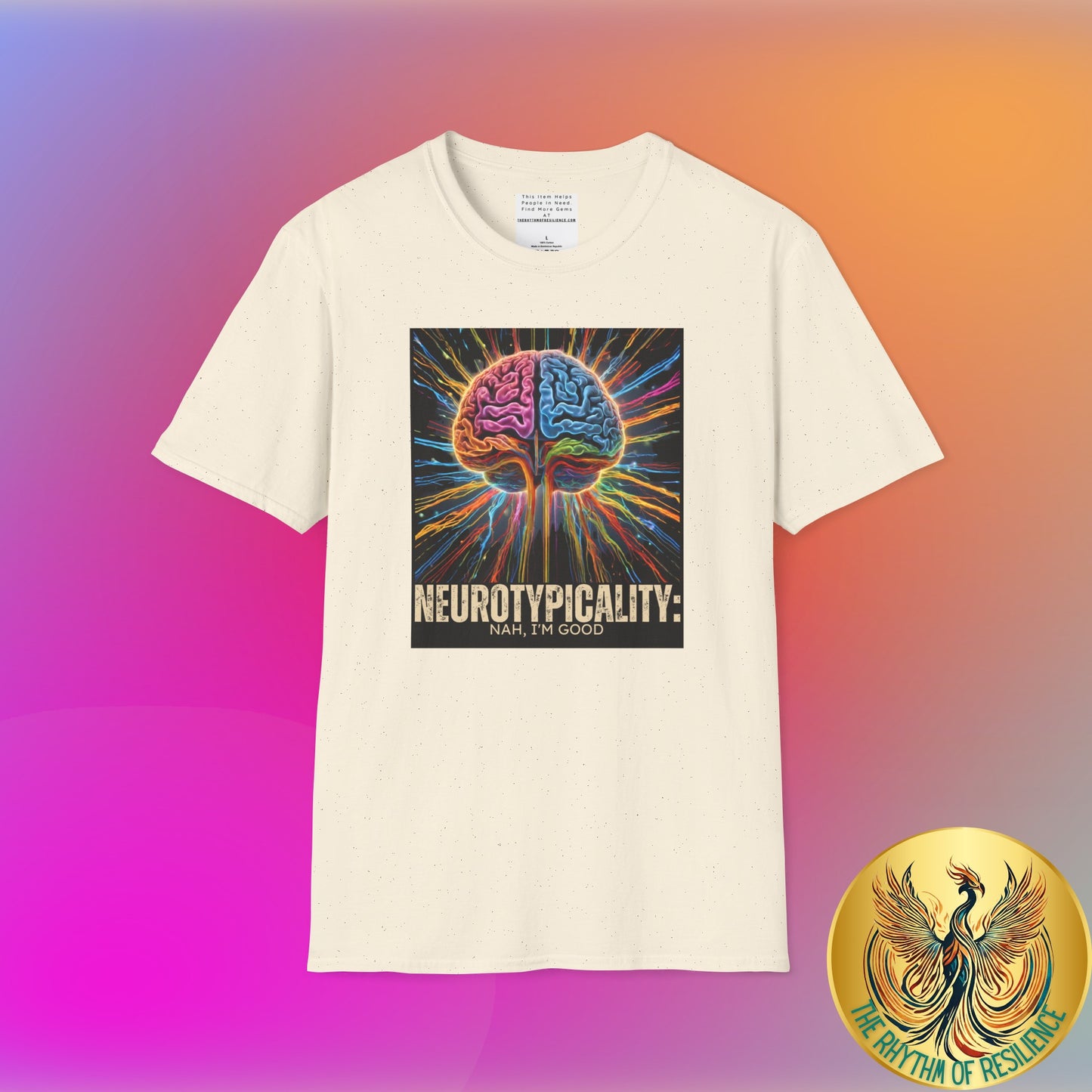 Neurotypical- nah I'm good  Unisex Softstyle T-Shirt
