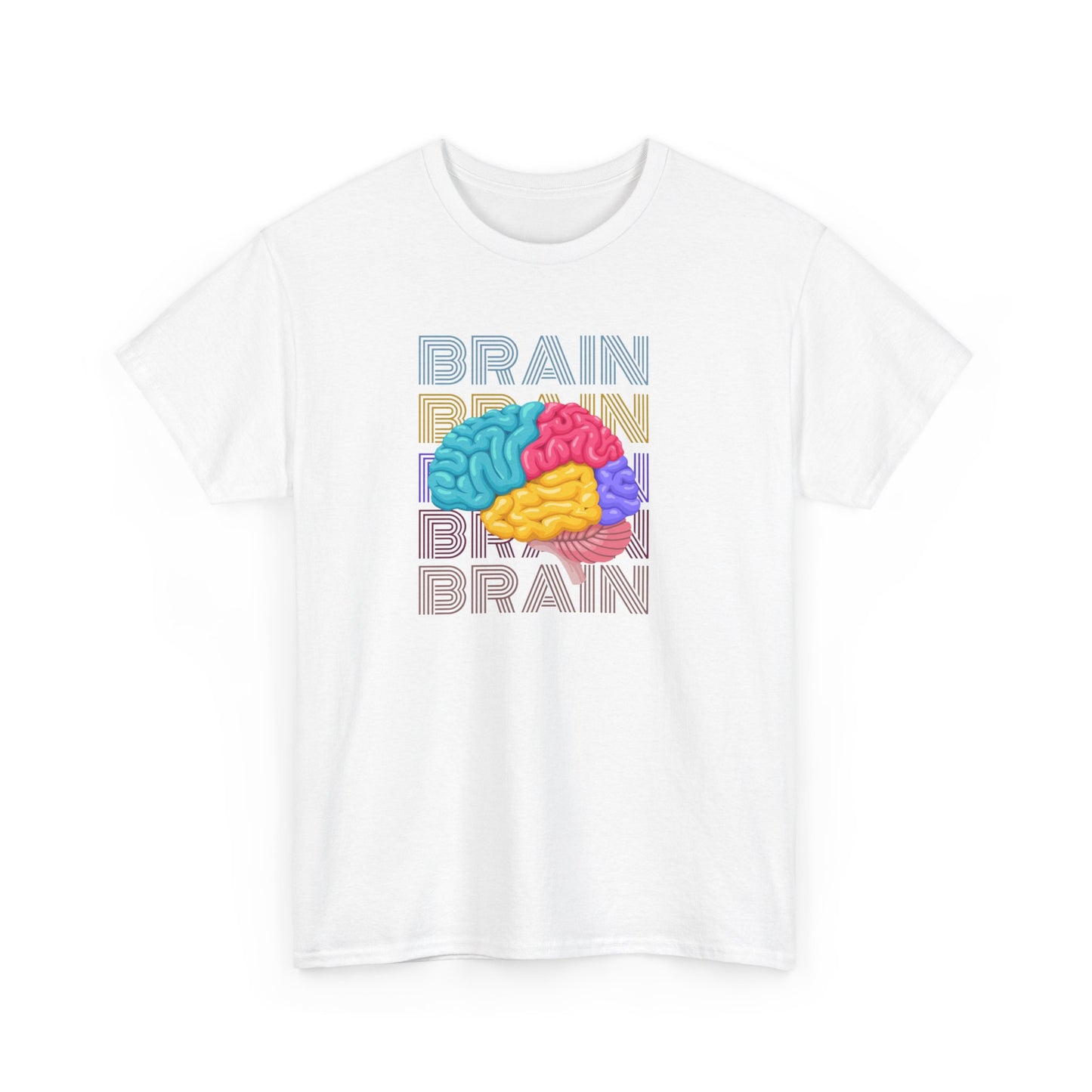 Brain Unisex Heavy Cotton Tee