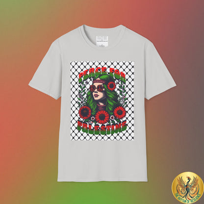 Peace for Palestine Unisex Softstyle T-Shirt