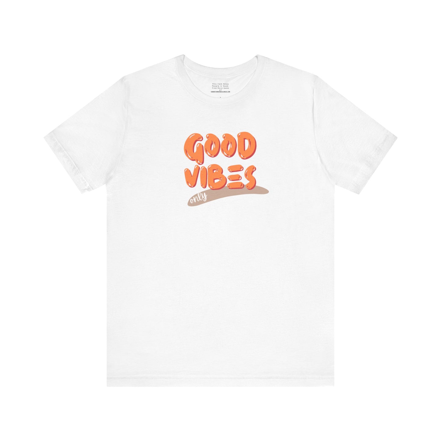 good vibes Unisex Jersey Short Sleeve Tee-mental health awareness month