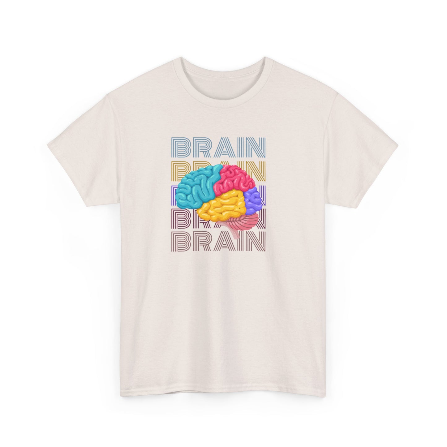 Brain Unisex Heavy Cotton Tee